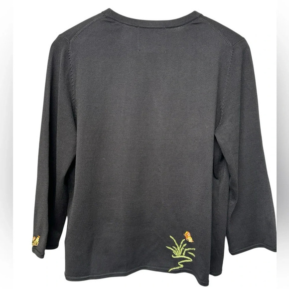 Michael Simon New York Vintage
Jewelled Turtles Cardigan Silk Blend - Picture 6 of 10